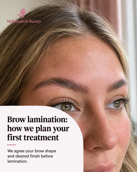 Mallowmere Beauty, beauty salon in Bristol: Brow lamination: how we plan your first treatment
